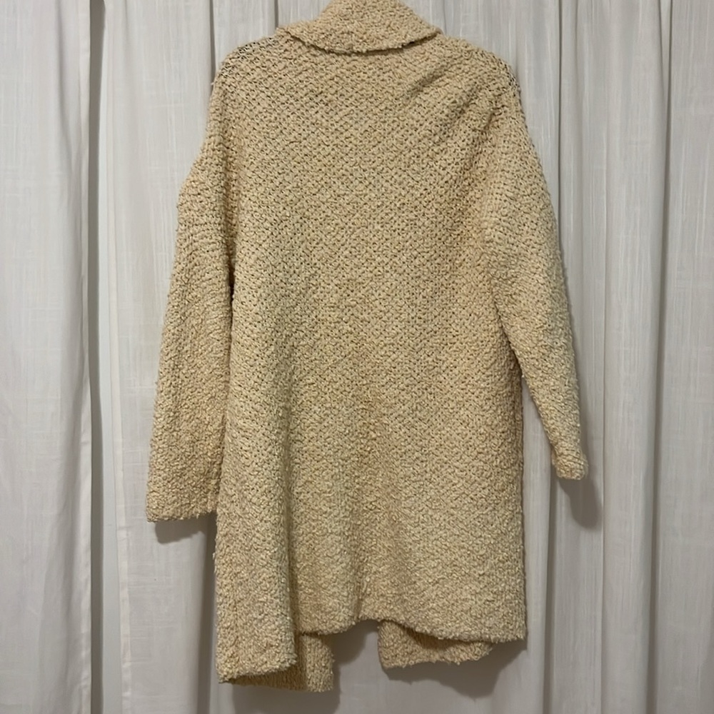 Free People Cream Sweater Cardigan View 4